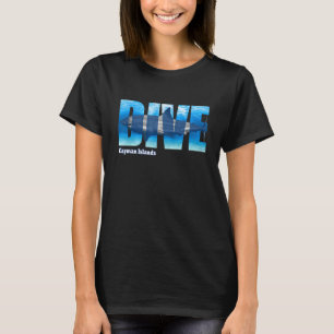 DIVE Cayman Islands SCUBA Diving Snorkelling T-Shirt