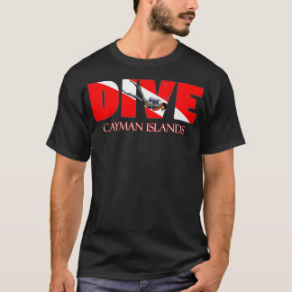 DIVE Cayman Islands SCUBA Diving Snorkelling T-Shirt