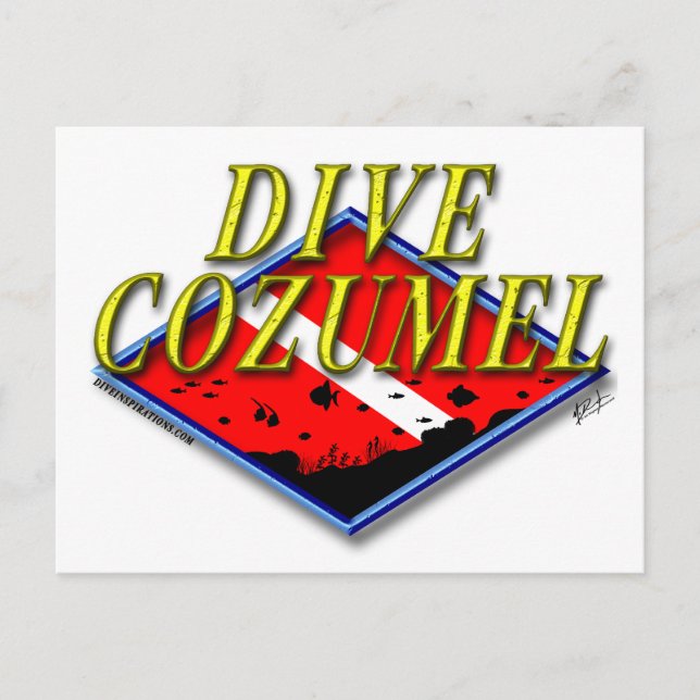 Dive Cozumel Postcard (Front)