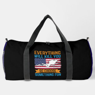 Dive Deep With Joyful Spirit Duffle Bag