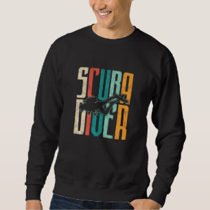 Dive Diving Mask Scuba Underwater Master Scuba Div Sweatshirt