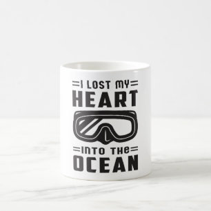 Dive Diving Sea Diver Scuba Diving Funny Gift Idea Coffee Mug