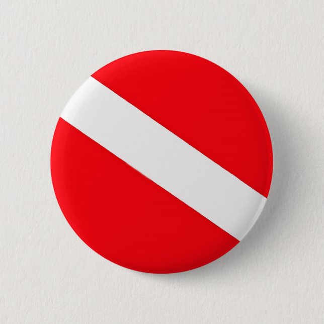 Dive Flag Button (Front)