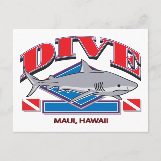 Dive Hawaii, Postcard (Front)