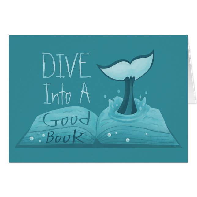Dive into a Good Book (Front Horizontal)
