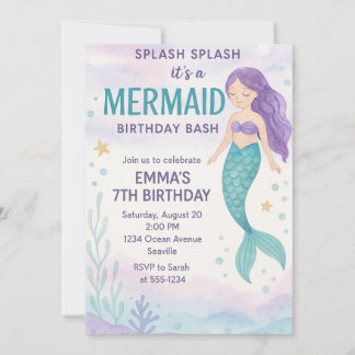 Dive into a magical celebration Invitation