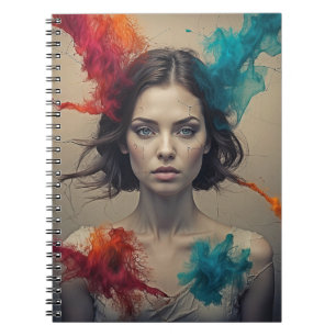 Dive into Creativity with our Retro Art  Notebook