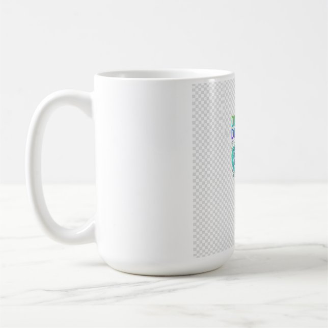 Dive into Discipline T-Shirt Coffee Mug (Left)