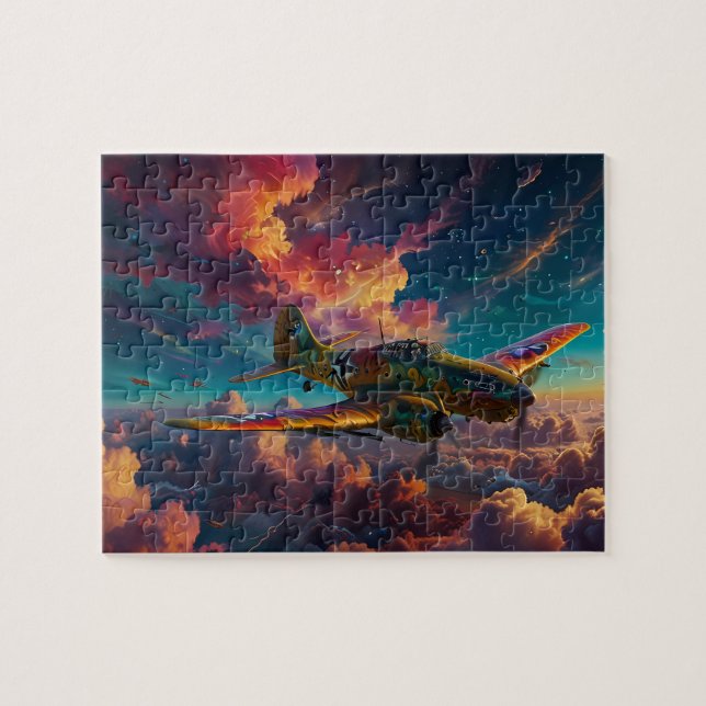 Dive into History: Junkers Ju 87 German Fighter Jigsaw Puzzle (Horizontal)