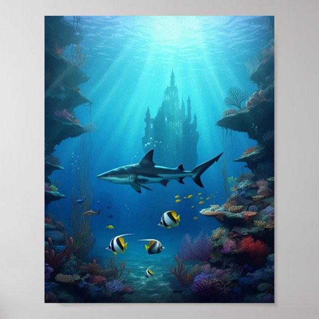 Dive into mystery poster (Front)