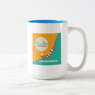 Dive Into Sunshine   California Two-Tone Coffee Mug