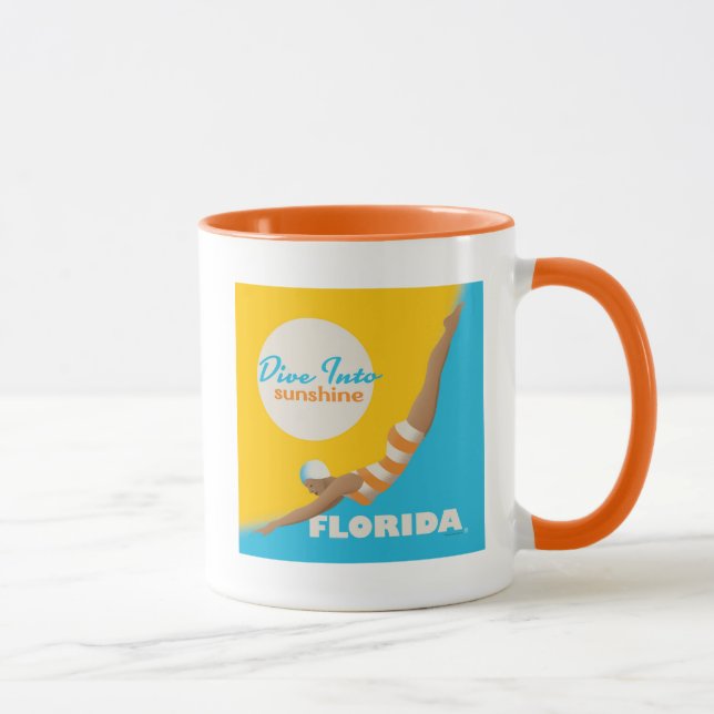 Dive Into Sunshine | Florida Mug (Right)
