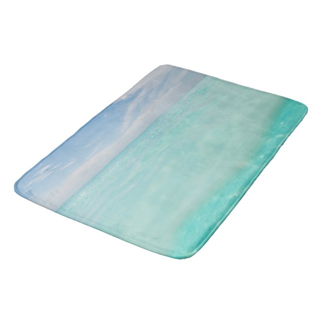 Dive into the Caribbean Sea 4 Bath Mat (Angled)
