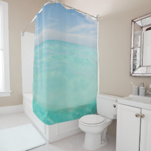 Dive into the Caribbean Sea 4 Shower Curtain