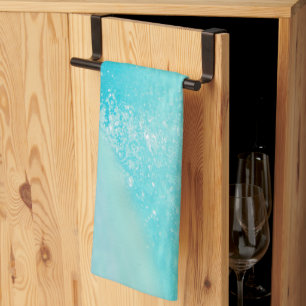 Dive into the Caribbean Sea Bliss 2 Tea Towel