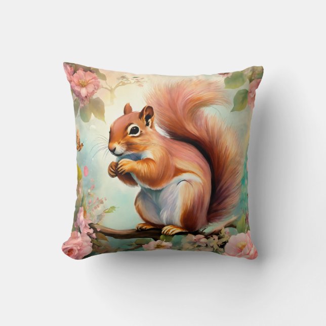 ✨ Dive into the Dreamy World of Shabby Chic Mist P Cushion (Front)