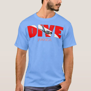DIVE Jamaica SCUBA Diving Snorkelling T-Shirt