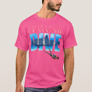 Dive Kapa'A Beach Scuba Diving Snorkelling T-Shirt