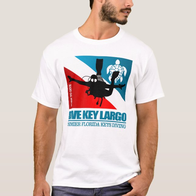 Dive Key Largo DF2 T-Shirt (Front)