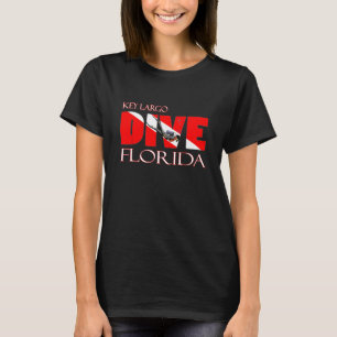 DIVE Key Largo Florida SCUBA Diving Snorkeling T-Shirt