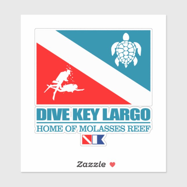 Dive Key Largo (sq) (Sheet)