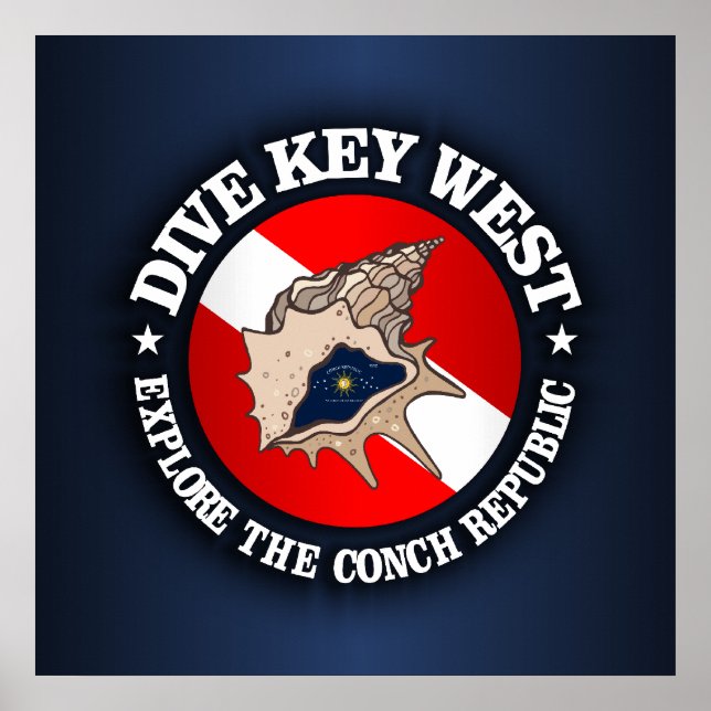 Dive Key West Poster (Front)