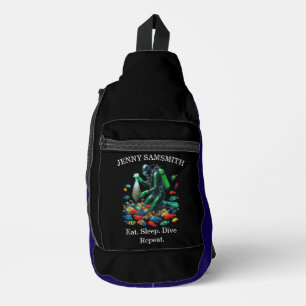 Dive Life: Ocean Adventures Await! Sling Bag