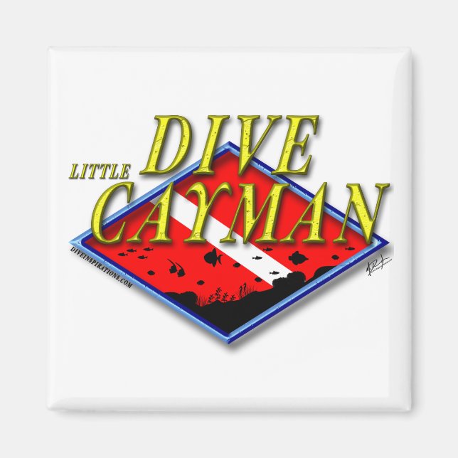 Dive Little Cayman Magnet (Front)