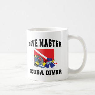 Dive Master SCUBA Diver Coffee Mug