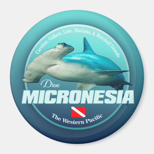 Dive Micronesia (DD2) Magnet (Front)