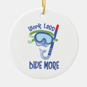 Dive More Ceramic Tree Decoration