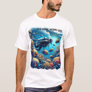 Dive more worry less T-Shirt