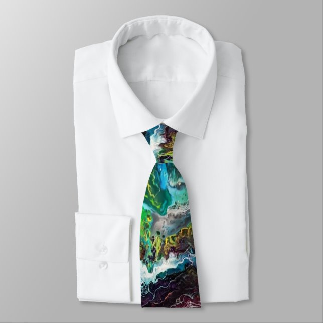 "Dive" Neck Tie (Tied)