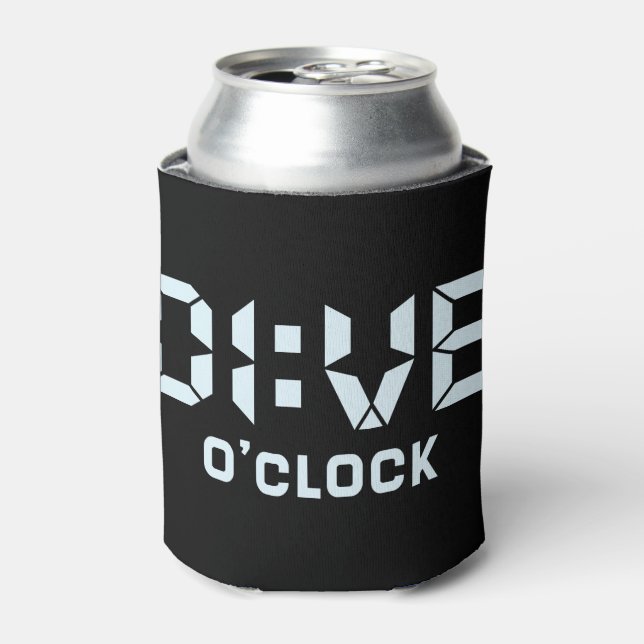 Dive O'Clock Can Cooler (Can Front)