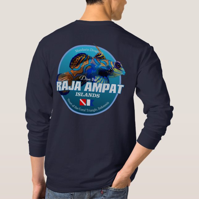 Dive Raja Ampat (DD2) T-Shirt (Back)