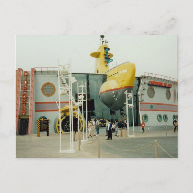 Dive! Restaurant Las Vegas Postcards (Front)