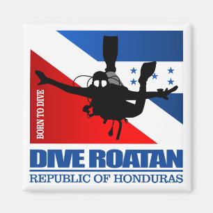 Dive Roatan DF2 Magnet
