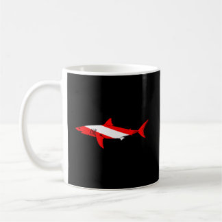Dive Shark Scuba Diving For Diver Coffee Mug