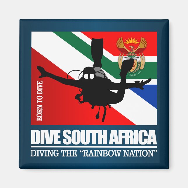 Dive South Africa DF2 Magnet (Front)