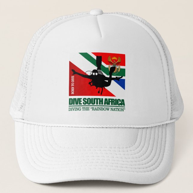 Dive South Africa DF2  Trucker Hat (Front)