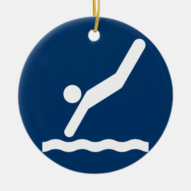 Dive Symbol Ornament (Front)