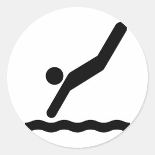 Dive Symbol Sticker