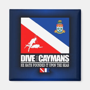 Dive The Caymans Magnet
