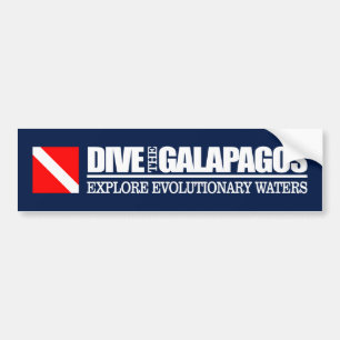 Dive The Galapagos DF2 Bumper Sticker