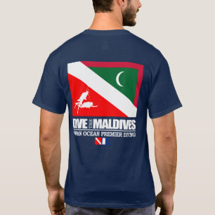 Dive The Maldives (sq) T-Shirt