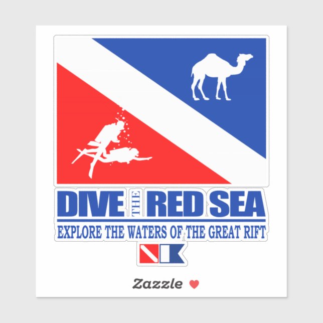 Dive the Red Sea (sq) (Sheet)