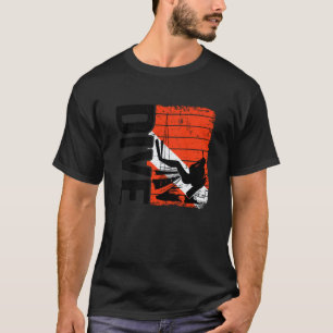 Dive Vintage Scuba Diver Diver Down Dive Flag Scub T-Shirt