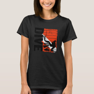 Dive Vintage Scuba Diver Diver Down Dive Flag Scub T-Shirt