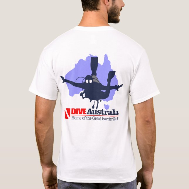 DIVEAustralia 2 T-Shirt (Back)