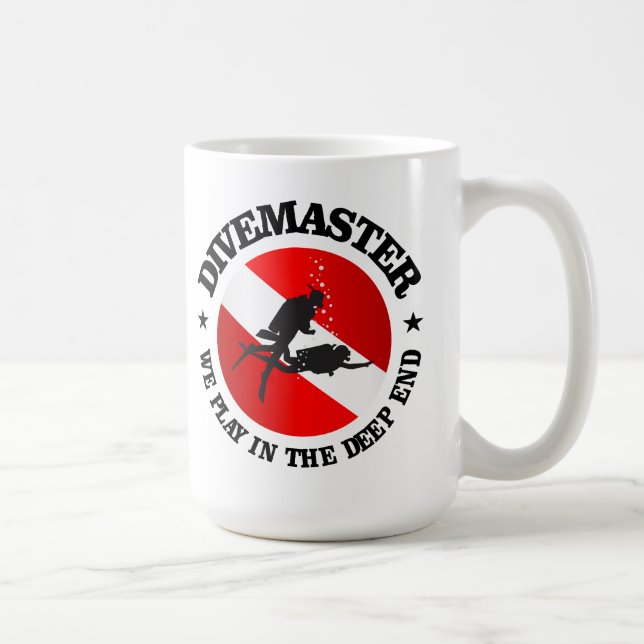 Divemaster (Deep End) Coffee Mug (Right)